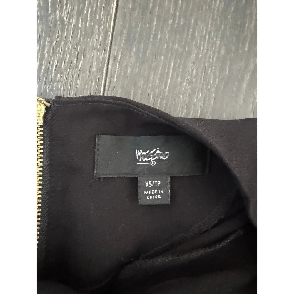Mossimo black dress‎ with white sleeves or tunic women's xs